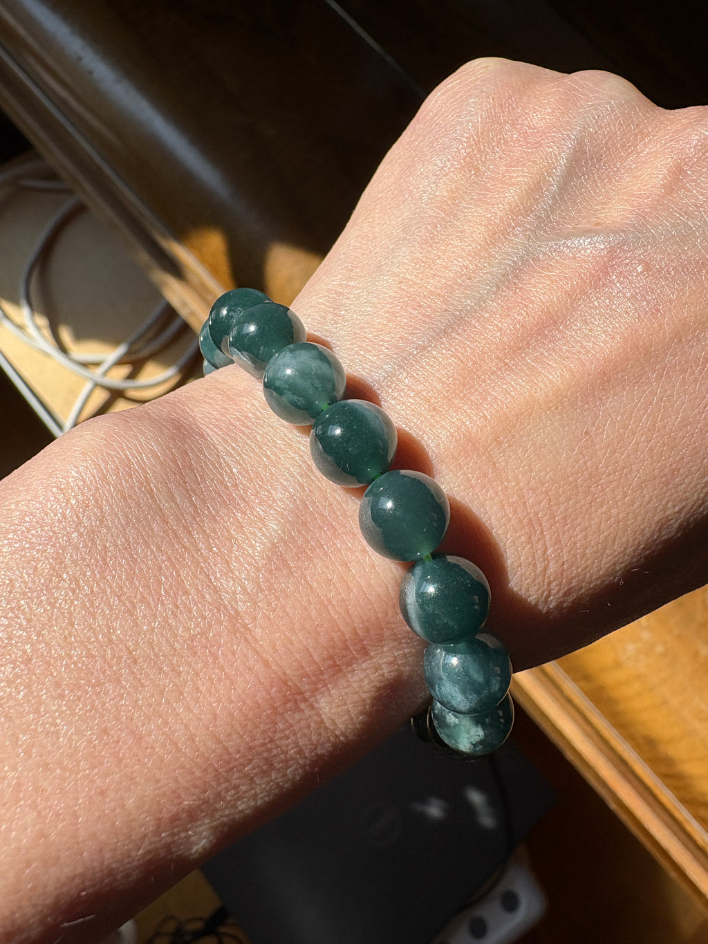 Dark green Guatemala Jade