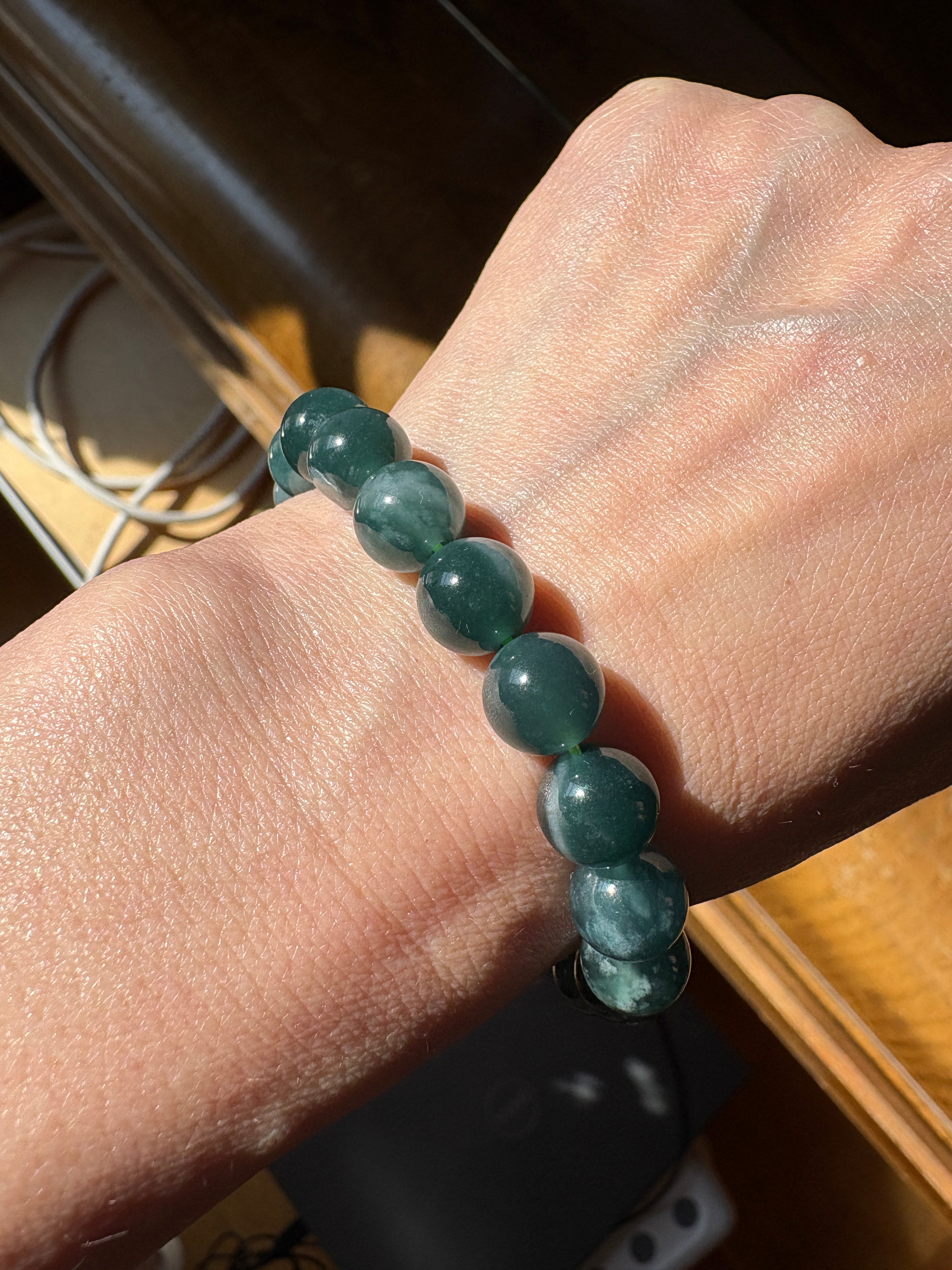 Dark green Guatemala Jade