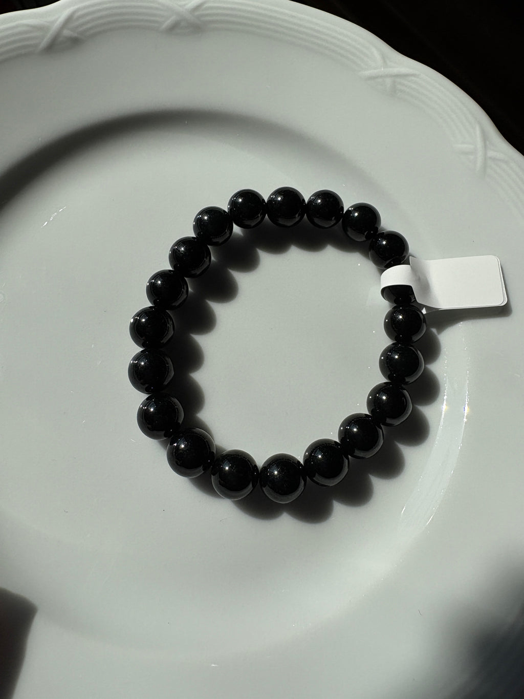 Wu Ji black Feicui jade bracelet