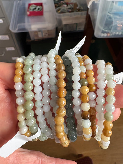 Cute mini double jade bracelets