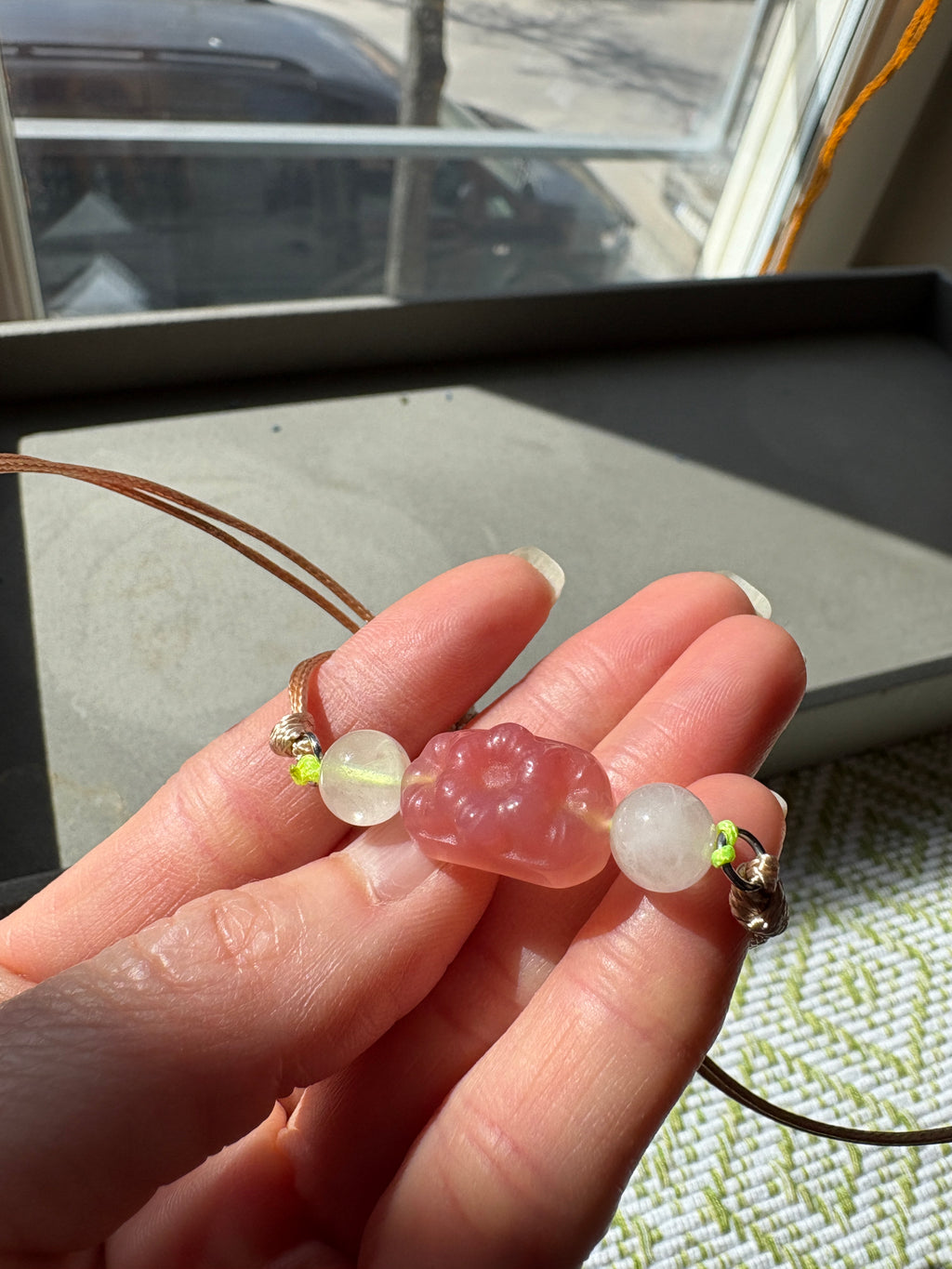 Southern Red Agate bracelet