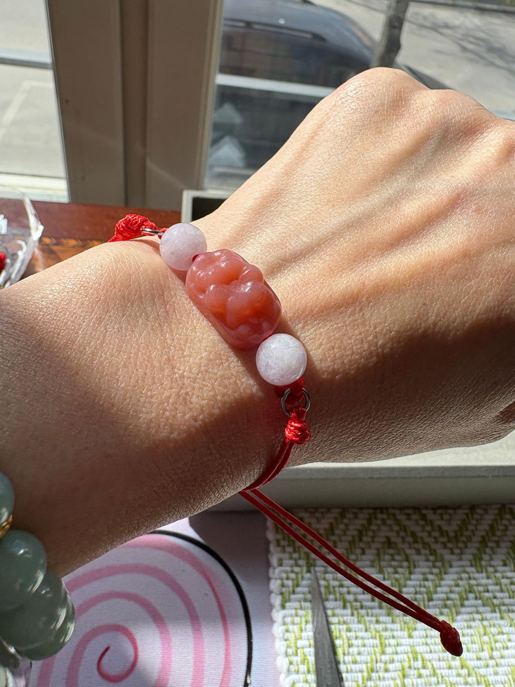 Southern Red Agate bracelet