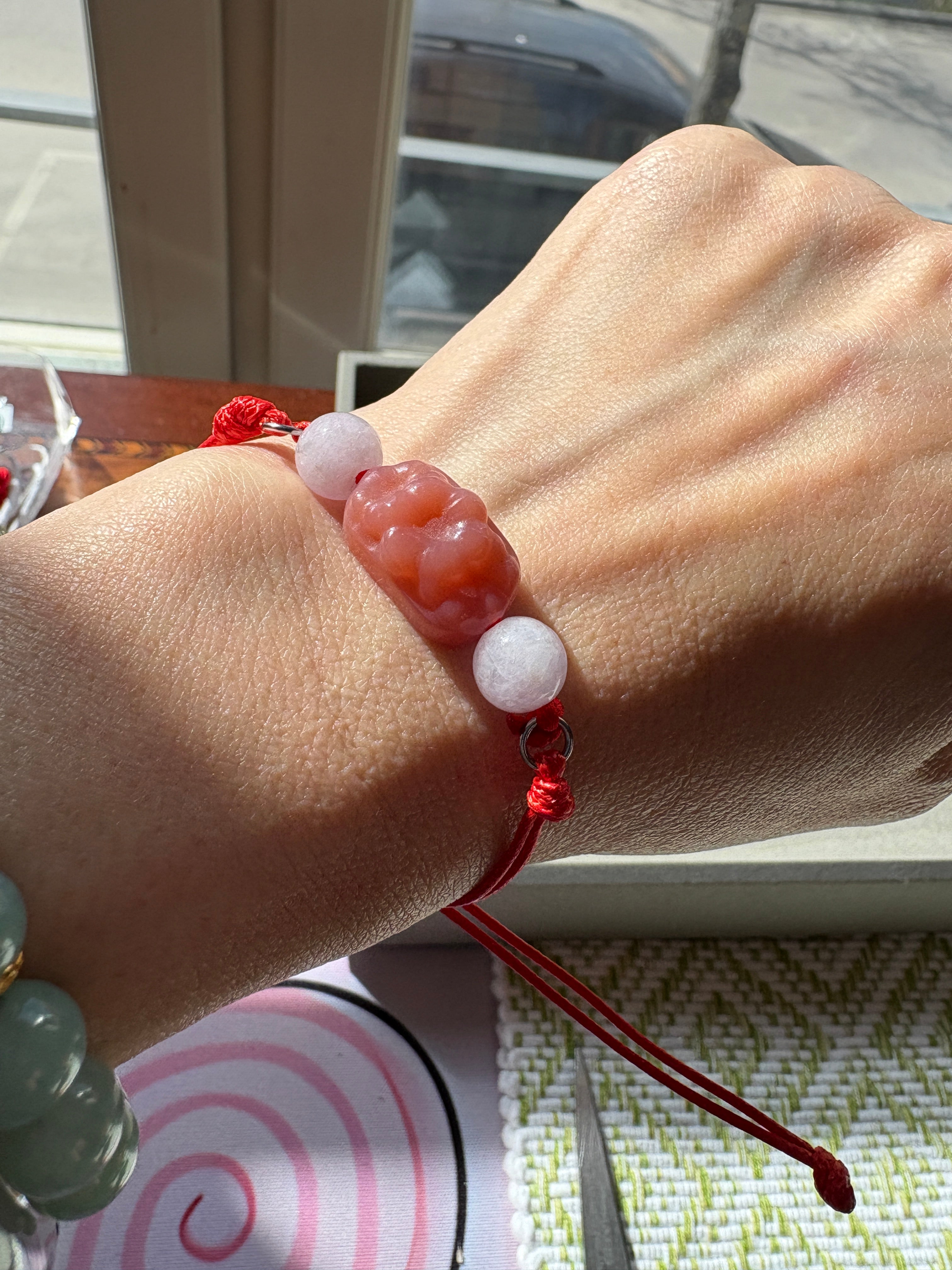 Southern Red Agate bracelet