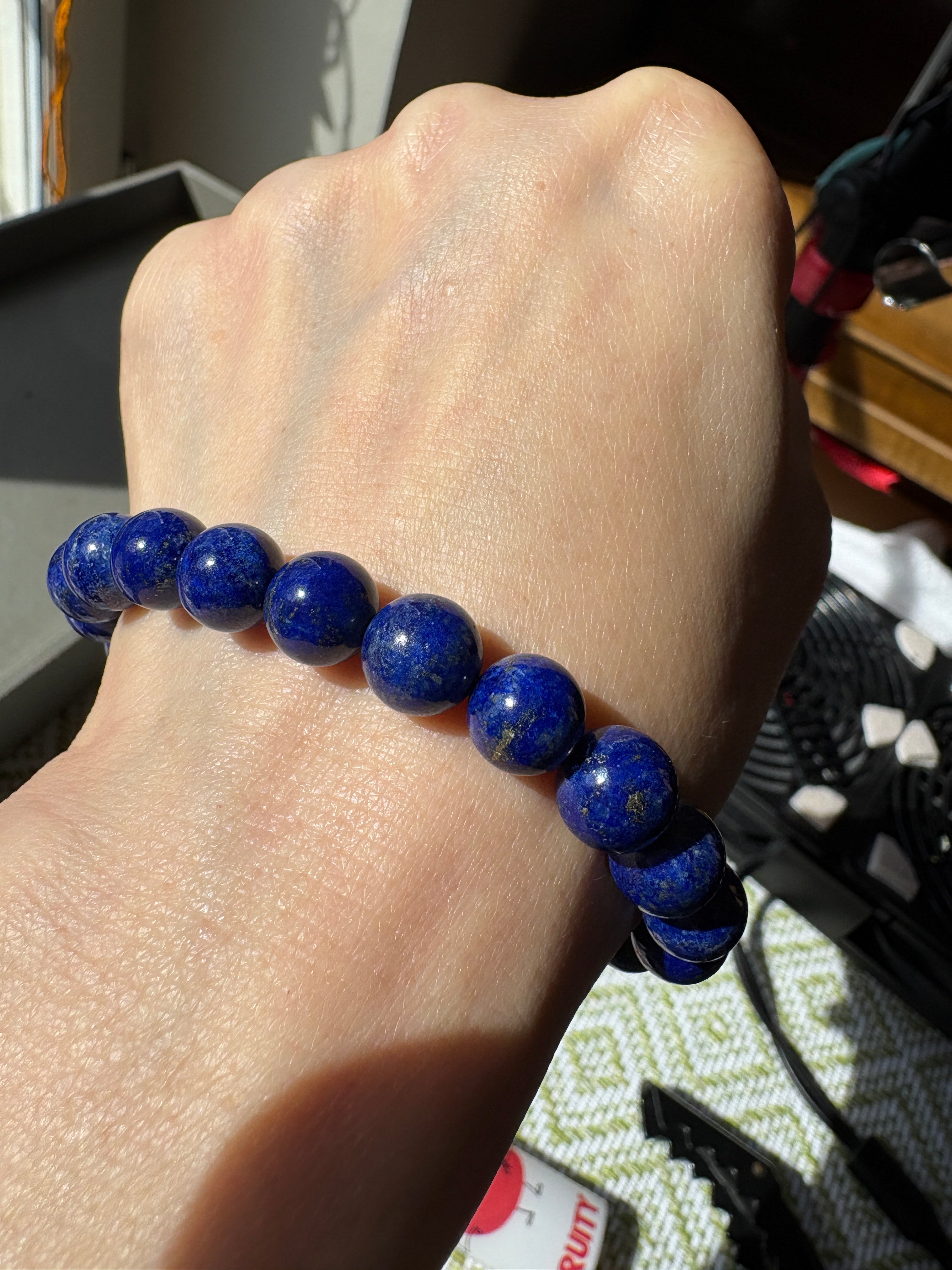 Lapis bracelet